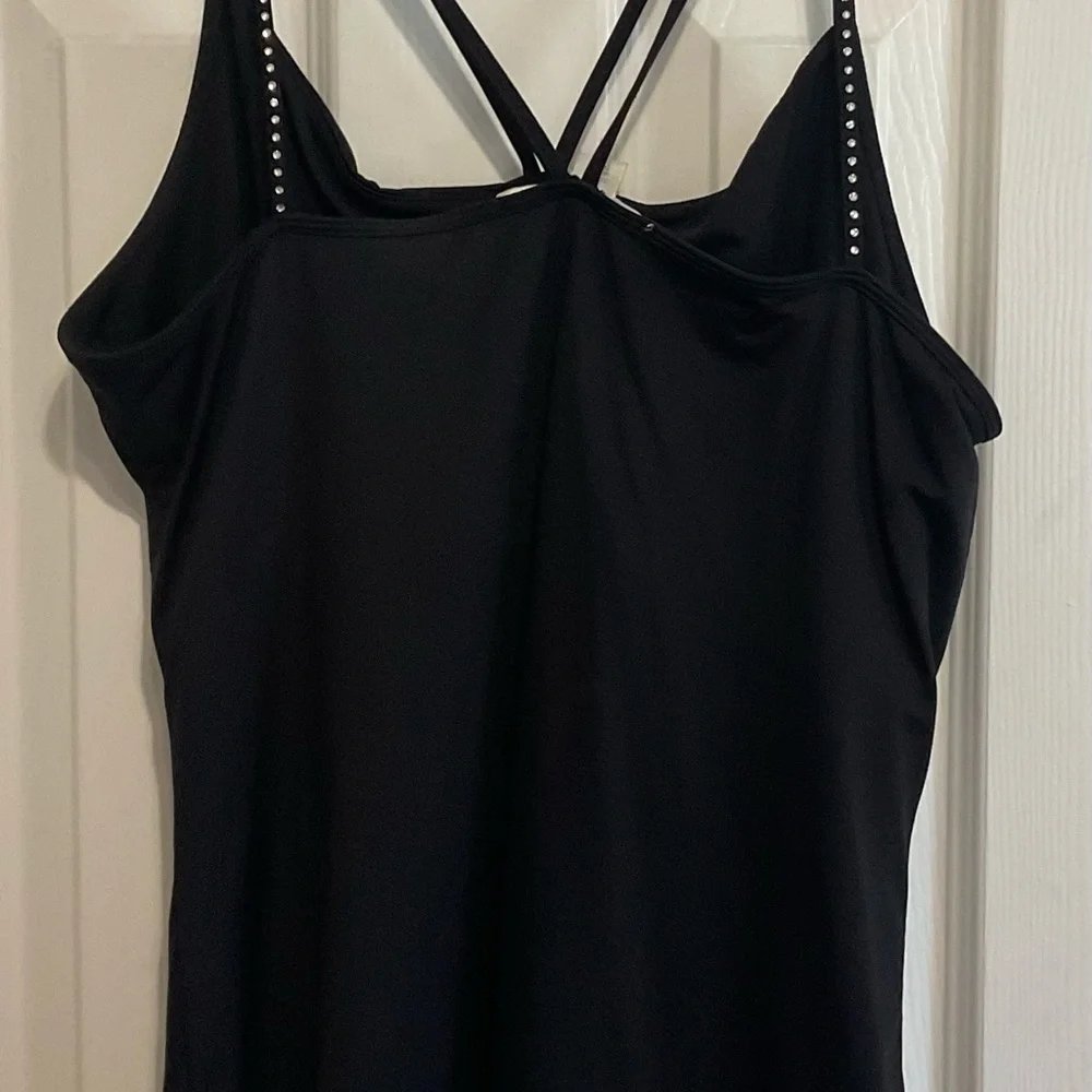 Boston Proper Glam Cami Multi Straps Bling NWT - Picture 3 of 5